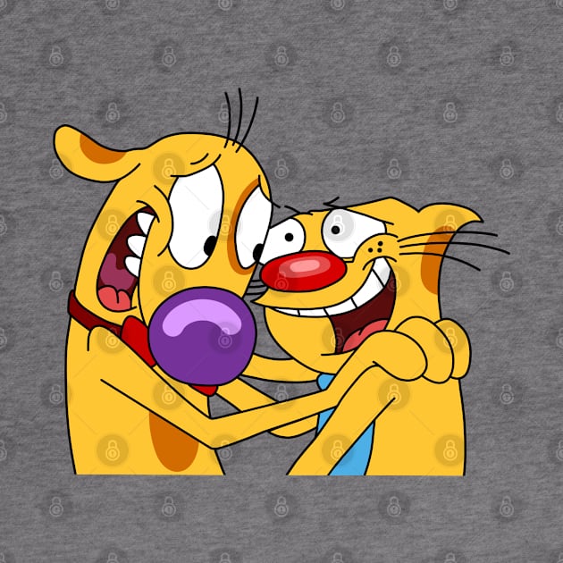 BFF Catdog by cariespositodesign